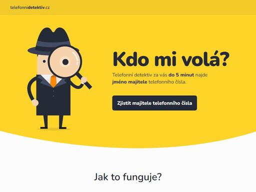 telefonní detektiv za vás do 5 minut najde jméno majitele telefonního čísla.
