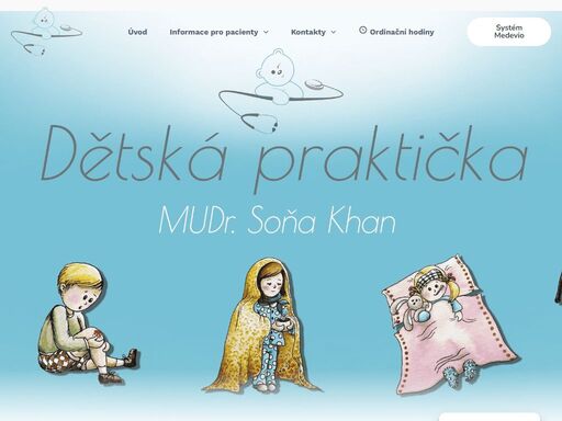 praktický lékař pro děti a dorost blansko. dětská praktička mudr. soňa khan a mudr. eva kalová. nemocnice blansko.