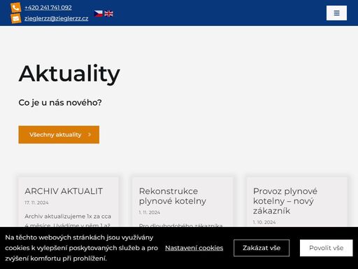 tepelné hospodářství objektů, údržba a správa nemovitostí; projektování, výstavba a údržba technických zařízení budov (tzb)