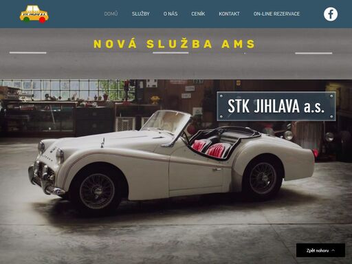 stk jihlava a.s. - stk, sme a ams - stanice technické kontroly, měření emisí, evidenční kontroly osobních a nákladních automobilů, traktorů, motocyklů a přívěsů. ověřování tachografů.
