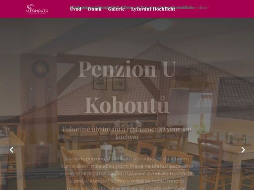 www.penzion-kohout-lipno.cz