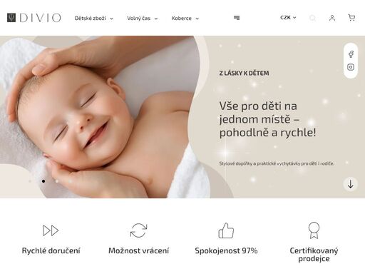 ??děkujeme, že jste s námi !. naleznete u nás nejkrásnější doplňky do domu, které vám pomohou vytvořit stylový a funkční interiér. na divio.cz nabízíme originální dekorace do domu, obývacího pokoje, dětského pokoje, nábytek, produkty do koupelny a kuchyně, dětské potřeby a další originální produkty pro vytvoření…
