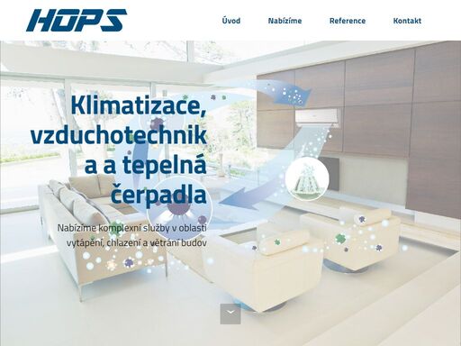 komplexní služby v oblasti vytápění, chlazení a větrání budov