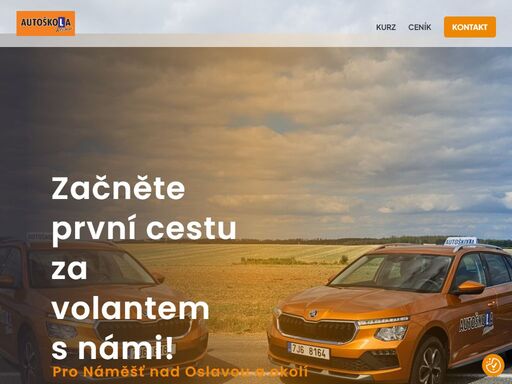 jsme malá moderní autoškola, která nabízí řidičské oprávnění skupiny b na manuál i automat.