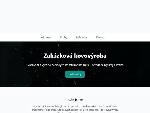 profesionální kovovýroba v praze. nabízíme svařování, výrobu ocelových konstrukcí, zábradlí a plotů. rychlá odpověď, kvalitní služby za rozumné ceny. voláme zpět do 30 minut.
