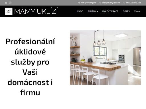 profesionální úklidové služby pro vaši domácnost i firmu