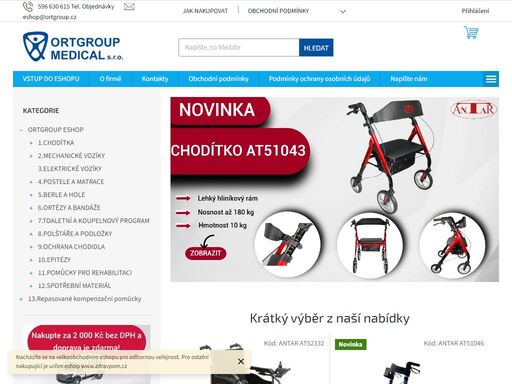 homepage, ortgroup medical