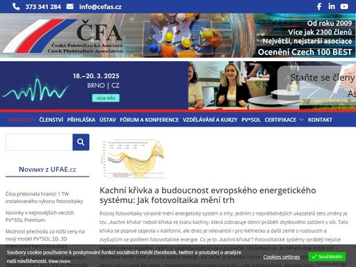 cefas.cz – jsme největší a nejstarší a největší česká fotovoltaická asociace z.s.