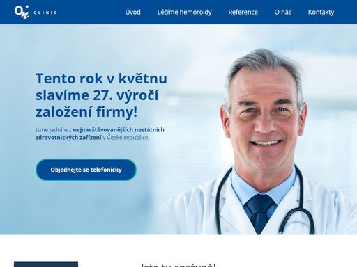 on clinic, s.r.o.  – proctoclinic je nestátní zdravotnické zařízení pro ambulantní léčbu hemoroidů a fissur (análních trhlin). od roku 1998 v centru prahy a od roku 2002 v centru brna.