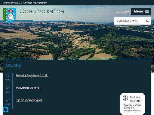 obec valkeřice patří územně do okresu děčín a náleží pod ústecký kraj.