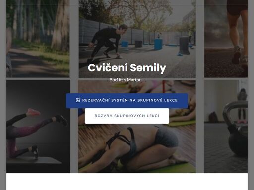 marta hušková absolonová - osobní trenérka, hiit, tabata, fitbox, hruhové tréninky, jóga, pilátes, kick box, dětské lekce, individuální plán pro sportovce.