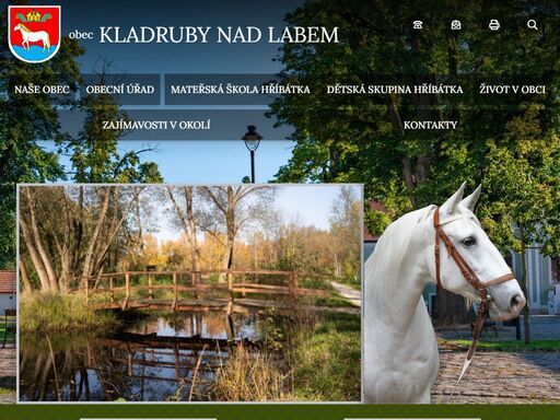 oficiální stránky obce kladruby nad labem