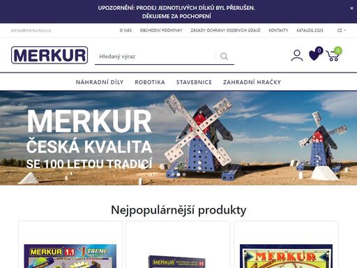 tradiční česká hračka, stavebnice se stoletou tradicí.
