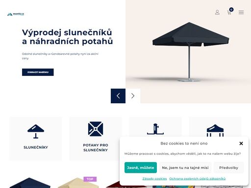 přijďte si vybrat z široké nabídky zahradních slunečníků, reklamních a prodejních stanů. neváhejte a navštivte montisprint.cz