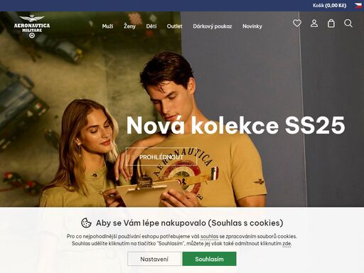 oficiální online obchod. aeronautica militare nabízí kompletní šatník pr muže, ženy i děti. doprava zdarma. online platby nebo  dobírka.
