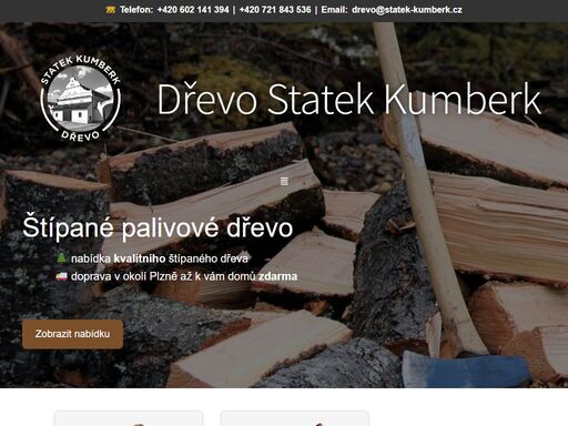 kvalitní štípané palivové dřevo s rozvozem plzeň a okolí. doprava zdarma až k vám domů. buk, dub, bříza, smrk i řezivo. rychlé dodání!