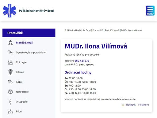 sdružení ambulantních lékařů, poliklinika havlíčkův brod sdružení ambulantních lékařů, poliklinika havlíčkův brod