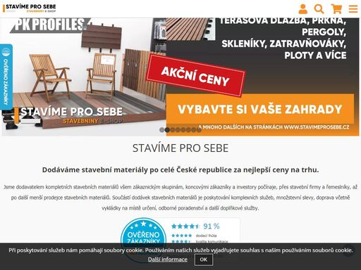 kvalitní stavební materiály od kvalitního dodavatele stavebních materiálů v čr. nejlepší ceny na trhu.