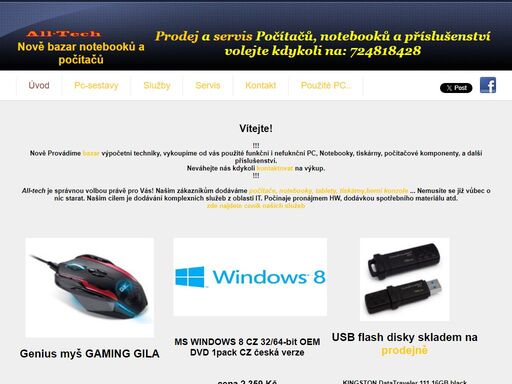 prodej, servis, výkup, počítačů, notebooků a příslušenství