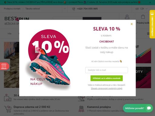 běžecká speciálka | běžecké boty | běžecké oblečení | vybavení | blog best4run - největší běžecká speciálka na moravě. běžeckou speciálku jsme otevřeli v roce 2015 v přerově, kam se dá pěkně dojet ze zlína, olomouce, brna nebo ostravy. zdeněk dohnal, který prodejnu založil, je nadšený triatlonista, má svůj vlastní…