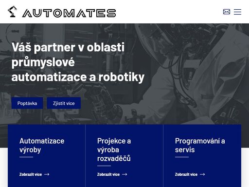 automatizace výrobních procesů