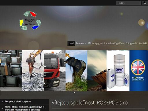 zemní práce, demolice, autodoprava, výkopové práce, rekultivace, odpady, nářadí, mechanizace, minibagr, minirypadlo