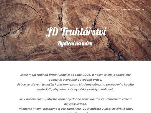 truhlářství, brno, nábytek, zakázka, na míru, kvalita jd truhlářství je malá rodinná firma. naším cílem je spokojený zákazník a kvalitně odvedená práce