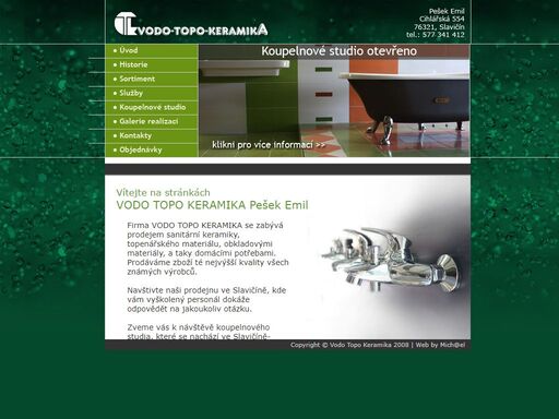 vodo topo keramika pešek emil