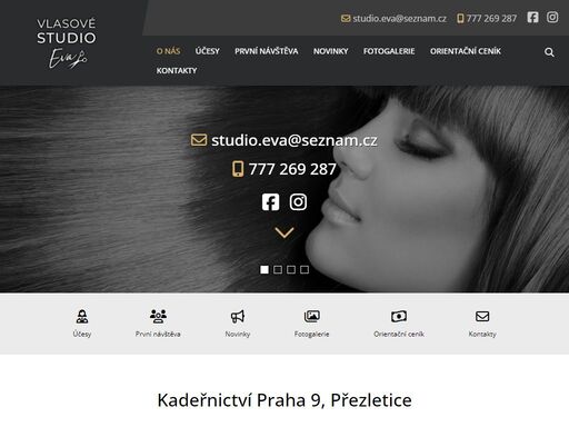 dámské kadeřnictví, manikúra praha 9, vlasové studio eva