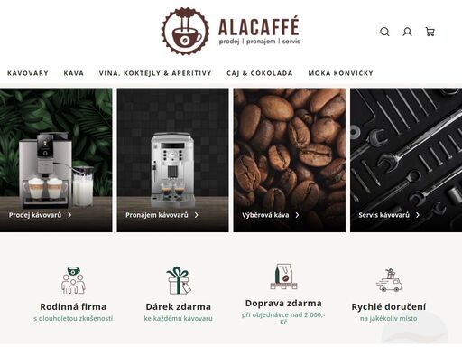 alacaffé | prodej, servis a pronájem kávovarů. kdo jsme / proč my?
specializujeme se na prodej, servis a pronájem kávovarů. s našimi dlouholetými zkušenostmi vám poskytneme poradenství a doporučení kávovarů, které máme prověřené v náročných provozech. vyhodnotíme vaše požadavky a navrhneme ten správný přístroj do…