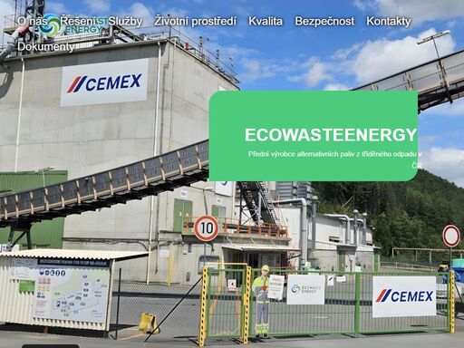 od roku 1993 ecowasteenergy patří mezi přední výrobce alternativních paliv z tříděného odpadu v čr. nabízíme bezpečné a ekologické řešení pro zpracování pevných odpadů, kalů a odpadních olejů. energetické využití odpadů v cementárenských pecích snižuje zátěž na životní prostředí.