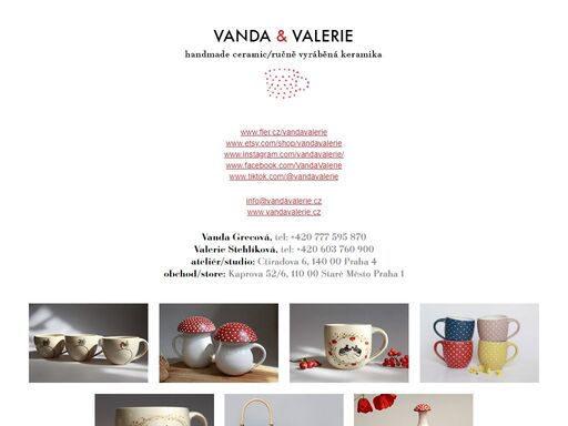 ručně vyráběná keramika / handmade ceramic