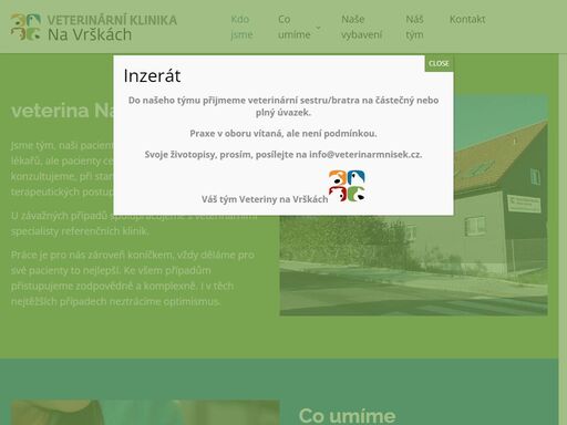 veterinarmnisek.cz