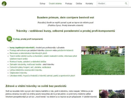 realizace trávníků a kompletní péče o váš trávník