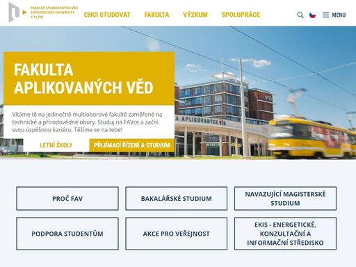 fakulta aplikovaných věd