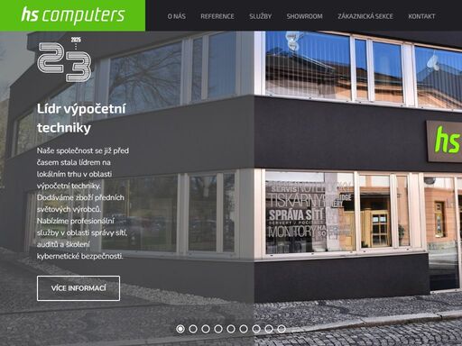 lokální lídr v prodeji a servisu výpočetní techniky, tiskáren a správy sítí. dále nabízíme tvorbu webových stránek a aplikací.