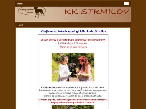 kynologický klub strmilov