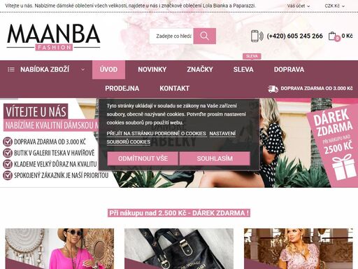 dámská móda - maanbafashion.cz