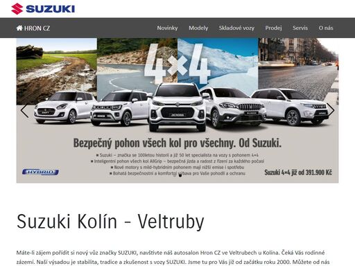 hron cz - autorizovaný partner suzuki