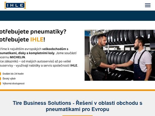 váš výkonný velkoobchod s pneumatikami, diskami a kompletními koly v evropě. využijte špičkové podmínky díky know-how a silné logistice.
