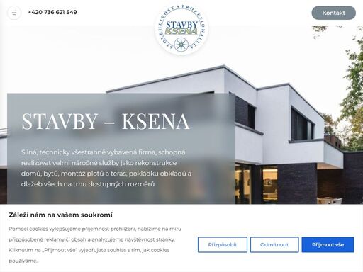 spolehlivá a profesionální stavební firma, která vám provede rekonstrukce a přestavbu domu čí bytu, zemni a výkopové práce, montáž základových desek a stavbu rodinných domu, postaví novy plot-oploceni nebo namontuje bránu a branku, provádí pokládaní zámkové dlažby, velkoplošní dlažby, montáž obrubníku a palisád, stavbu chodníku a vozovek ze zámkové dlažby, zednické a sádrokartonářské práce, malovaní bytu a natíraní konstrukcí, zajisti montáž terasy z wpc prken a dřeva, provede zateplení a rekonstrukce fasád domu, zajištuje vše na klič včetně veškerých materiálu a jiných stavebních práci. jste na správném místě - volejte hned a objednejte naše kvalitní stavební služby.