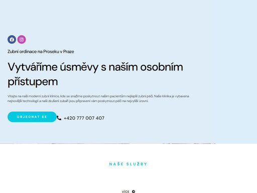 stomatologická ordinace v praze. profesionální služby, zkušení lékaři. přijímáme nové pacienty. nabízíme krátké objednací termíny.