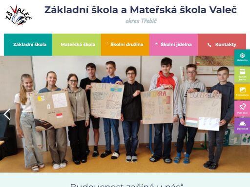 základní škola a mateřská škola valeč, kraj vysočina, okres třebíč