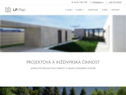 nabízíme komplexní projekční a inženýrskou činnost. navrhneme vám váš vysněný dům od architektonické studie až po vyřizení stavebního povolení. dále se také zaměřujeme na zaměření staveb, realizaci pasportů a nzů.