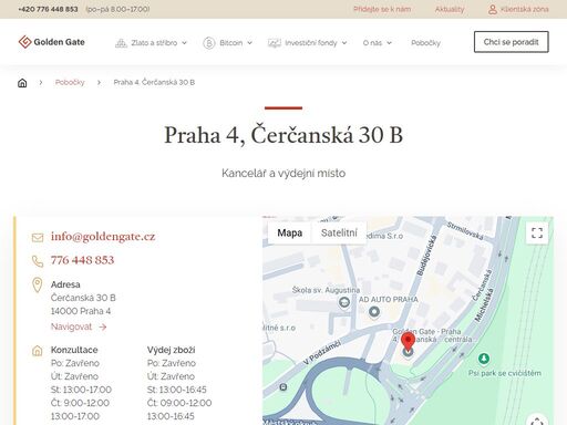 vybudovali jsme silnou síť poboček, kde nás můžete navštívit a poradit se s našimi certifikovanými poradci. některé naše kanceláře fungují zároveň jako prostor pro bezpečné vyzvednutí kovů a jejich budoucí výkup.