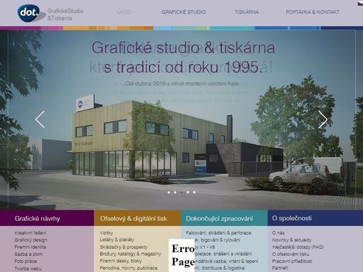 grafické studio a tiskárna české budějovice. působíme na trhu již 22 let. rádi vám připravíme moderní grafický design a vytiskneme širokou škálu tiskovin.