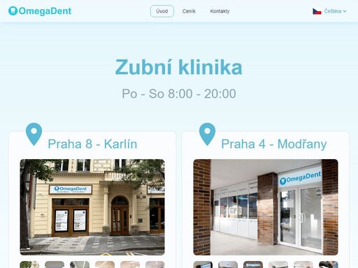 naši zubaři specializují se na širokou škálu služeb v praze, například akutní ošetření, stomatochirurgie, protetika, zubní hygiena, prevence, bělení zubů, ultrazvukové čištění, air-flow, léčba onemocnění zubní dřeně (endodoncie) a počítačové tomografie (cbct). 