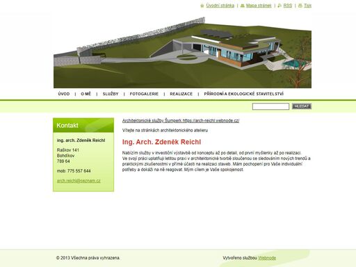 komplexní služba autorizovaného architekta