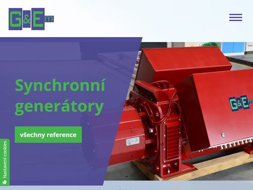 g&em - generátory pro malé vodní elektrárny