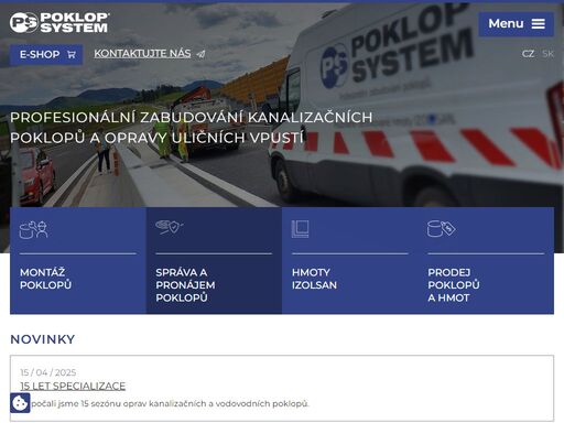 dodáme a zabudujeme kanalizační poklopy po celé čr. neustálý servis a kontrola, řešení problémů do 48 hodin. více o našich poklopech a službách.